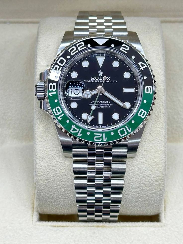 Rolex GMT-Master II "Pepsi" Stainless Steel Watch with Jubilee Bracelet